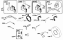 Elect Diagram and Parts List for 222413-0706-01  Briggs and Stratton Engine